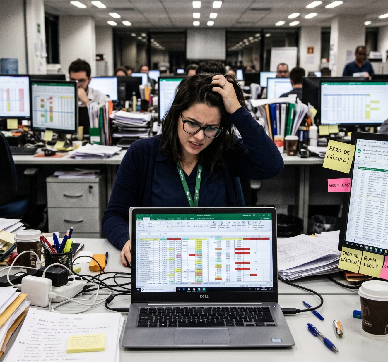 Processos em planilhas